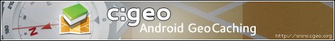 c:geo - Android GeoCaching